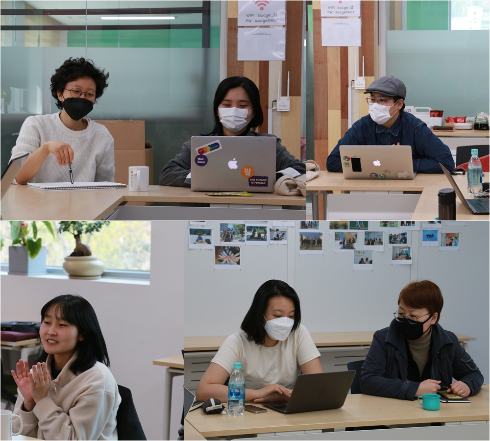 [인큐베이팅 ‘샘’ 입주단체 정기 대화모임] 2차 ‘퐁당퐁당’을 진행하였습니다.