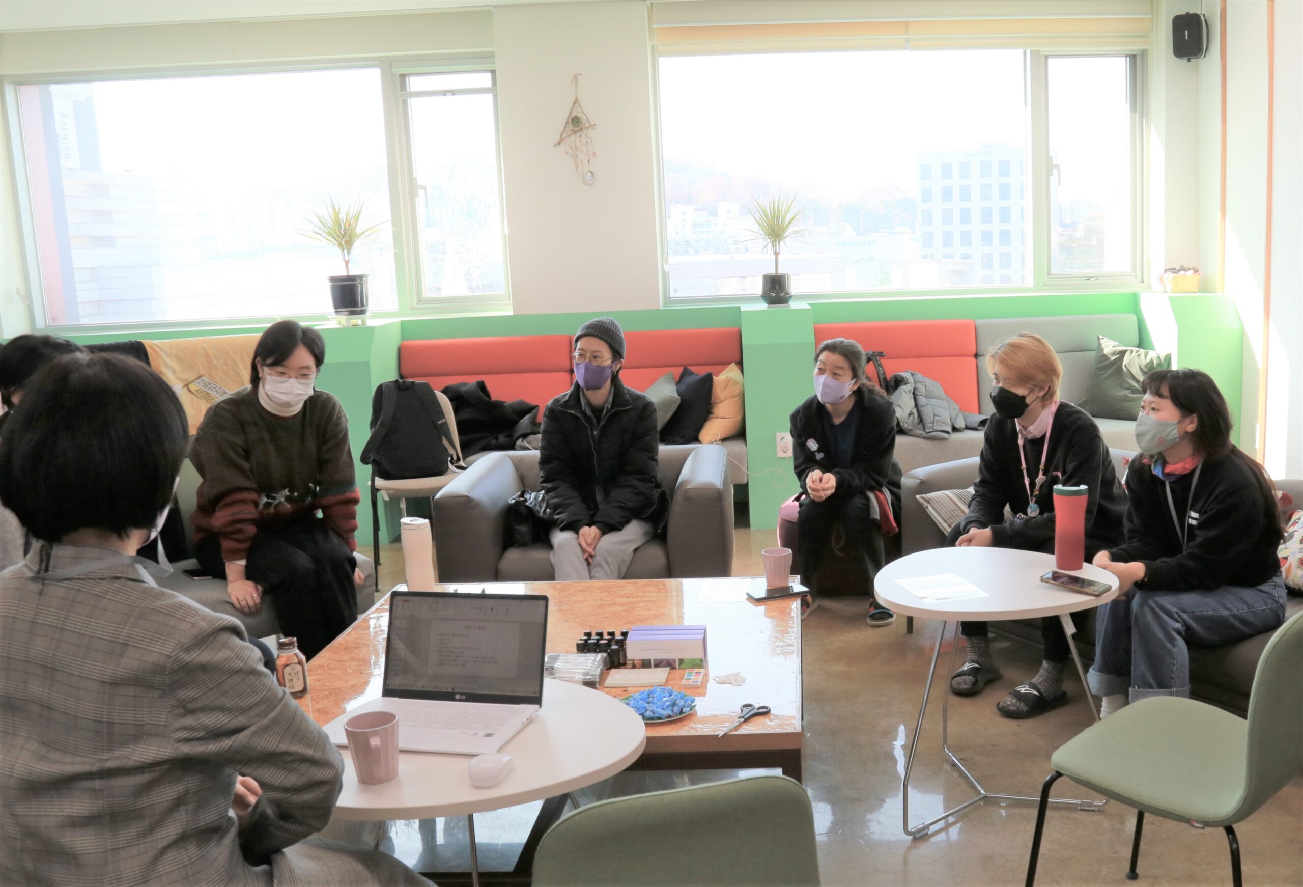 [입주단체 그룹멘토링 후기] “자기회복을 위한 감정오일 테라피” 🌿 🧴